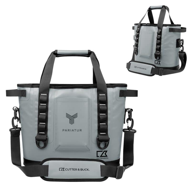 Custom Cutter & Buck® 18 Can Cooler Tote Bag with logo - 3