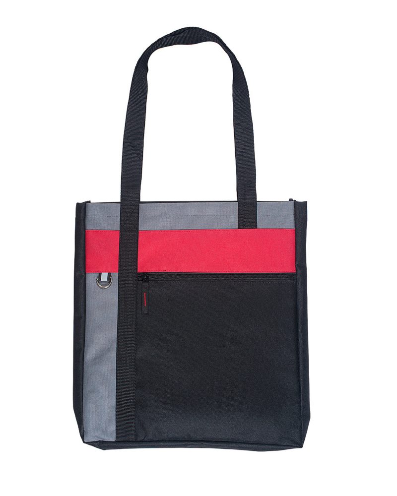 Custom Happy De Stijl Polyester Tote Bag with logo - 3