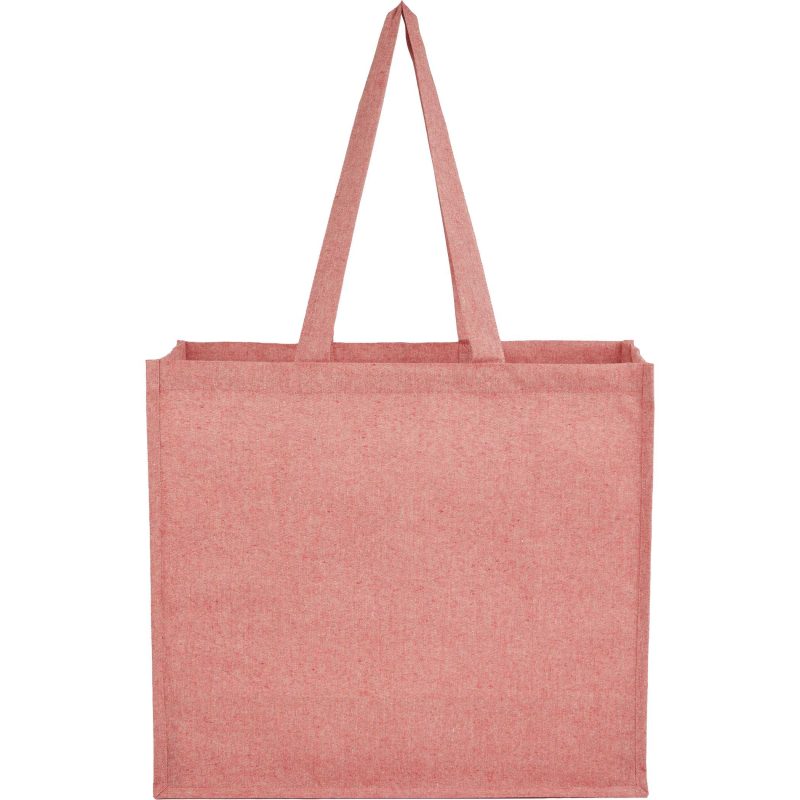 Custom Laminated Cotton Shopper Tote with logo - 2