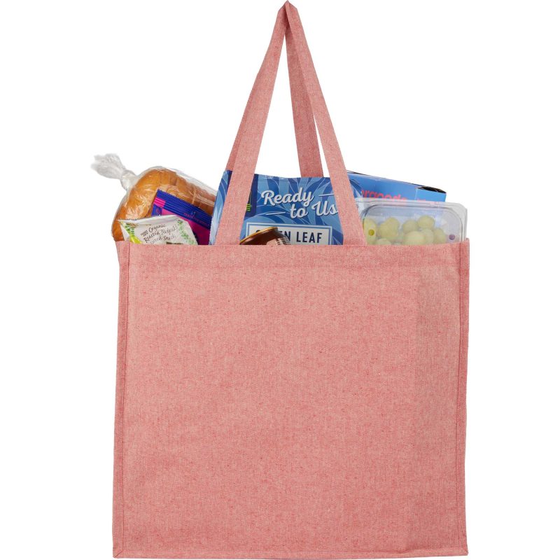 Custom Laminated Cotton Shopper Tote with logo - 5