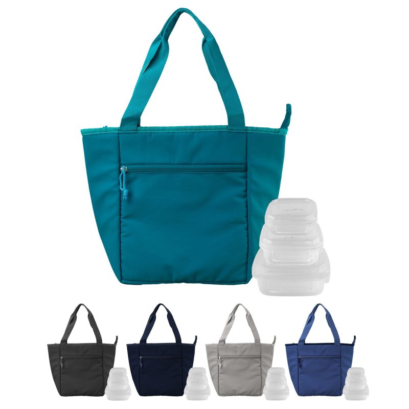 Custom Roam Portion Control Lunch Tote with logo - 1
