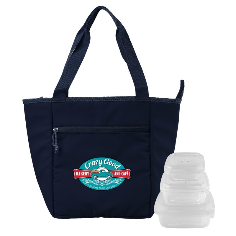 Custom Roam Portion Control Lunch Tote with logo - 4
