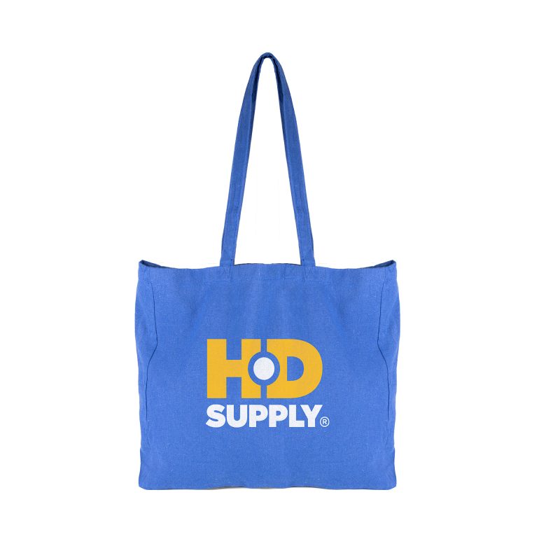 Custom UtilityCotton Tote with logo - 3
