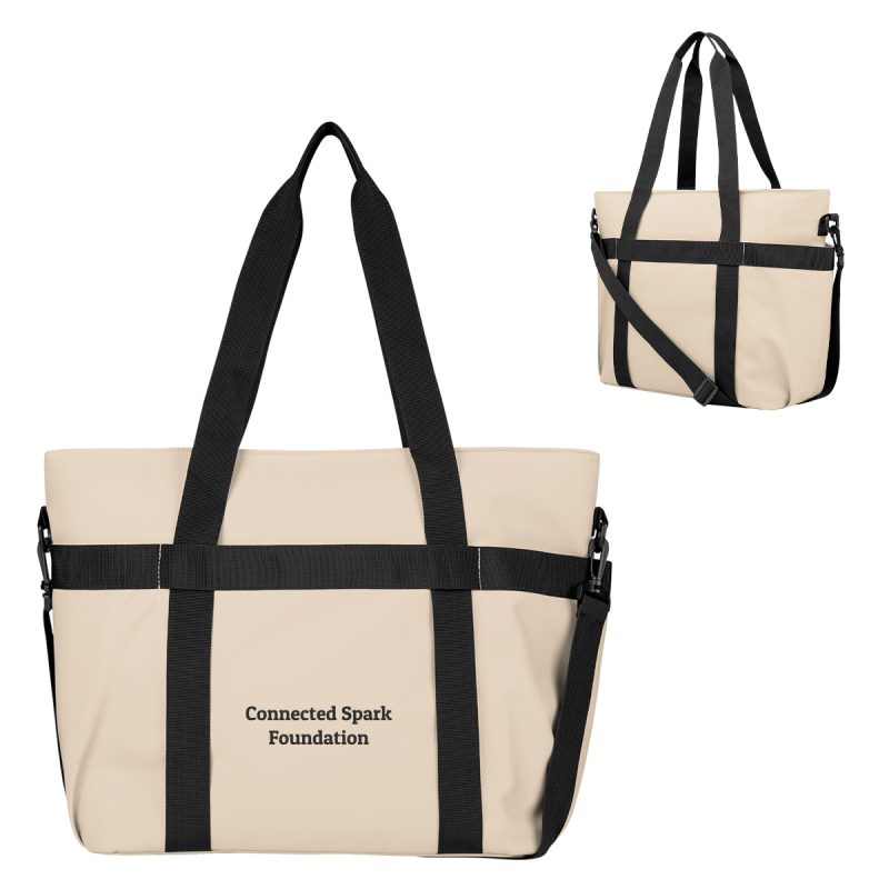 Custom Hudson Rpet 36 Can Cooler Tote Bag with logo - 3