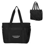 Custom Hudson Rpet 36 Can Cooler Tote Bag with logo - 4