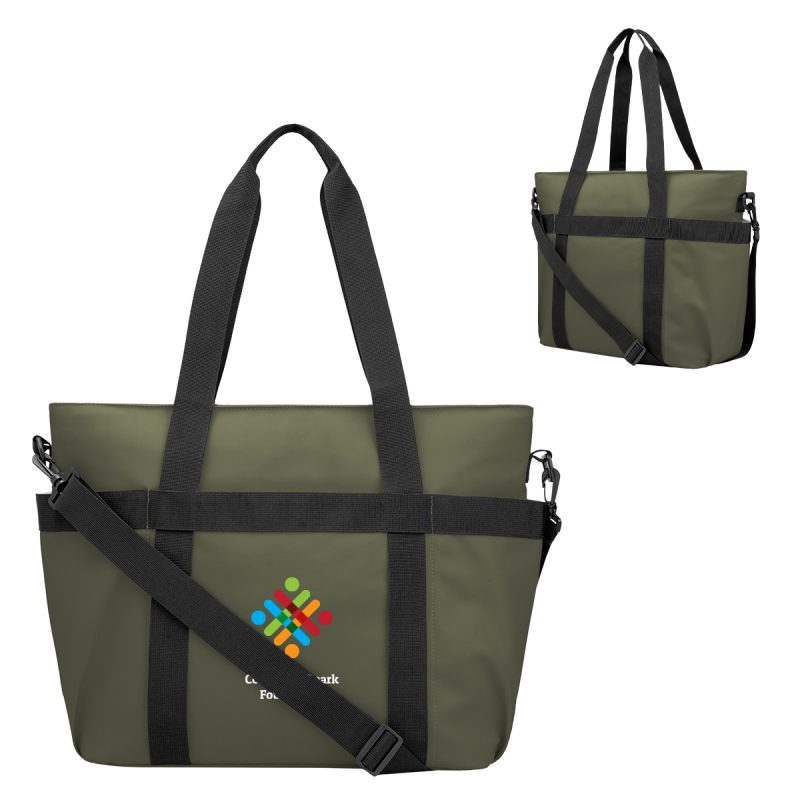 Custom Hudson Rpet 36 Can Cooler Tote Bag with logo - 9