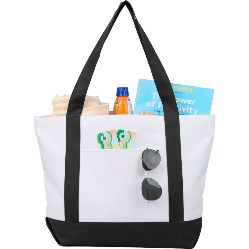 Custom Oversized RPET Canvas Tote Bag with logo - 7