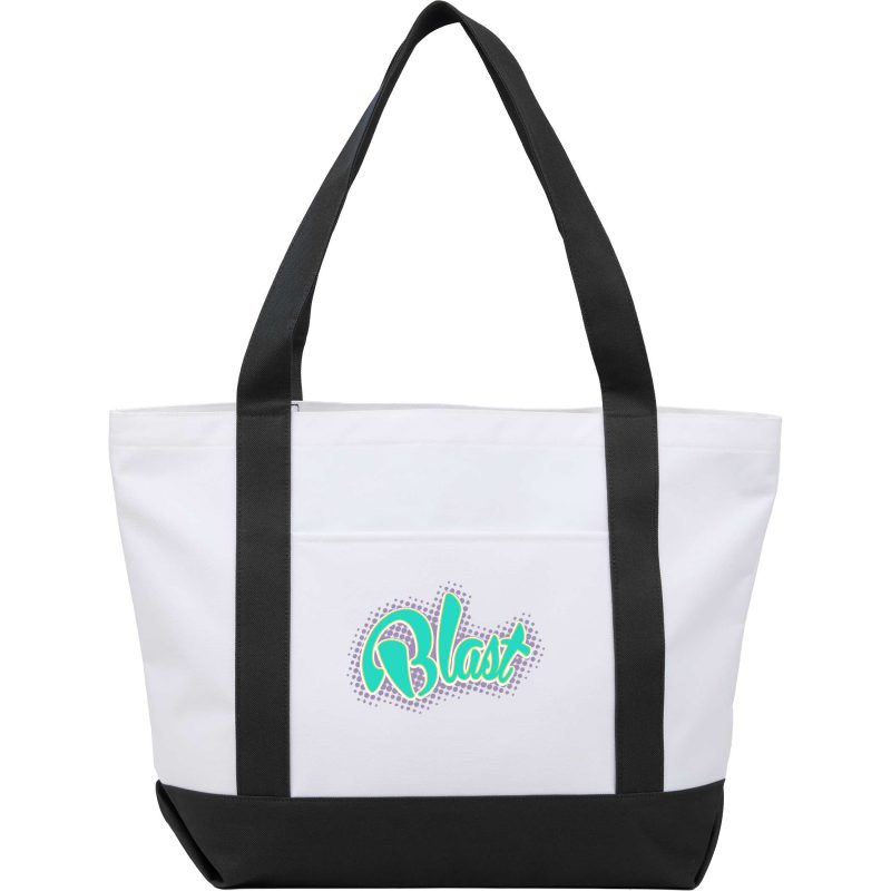 Custom Oversized RPET Canvas Tote Bag with logo