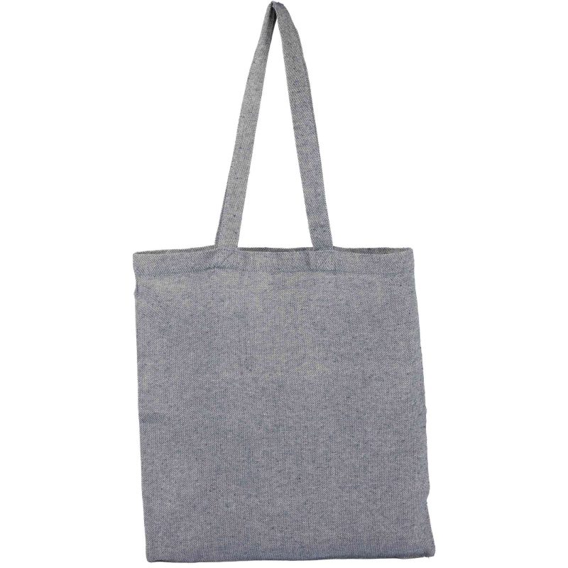 Custom Recycled 6oz Twill Cotton Convention Tote with logo - 6