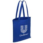 Custom 15"x16" Calico Cotton Tote Bag 140GSM with logo - 9