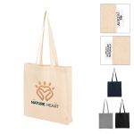 Custom Arden 3 Oz. Recycled Cotton Canvas Tote Bag with logo