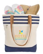 Custom Atchison® Cora Lane Cotton Tote with logo - 1