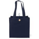 Custom Aurora™ - Cotton Tote - ColorVista with logo - 1