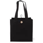 Custom Aurora™ - Cotton Tote - ColorVista with logo - 4