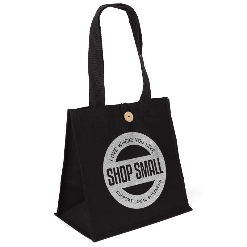 Custom Aurora™ - Cotton Tote - Screen Print with logo - 3
