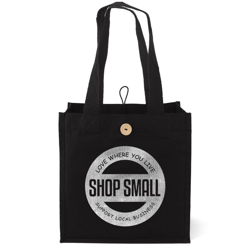 Custom Aurora™ - Cotton Tote - Screen Print with logo - 5