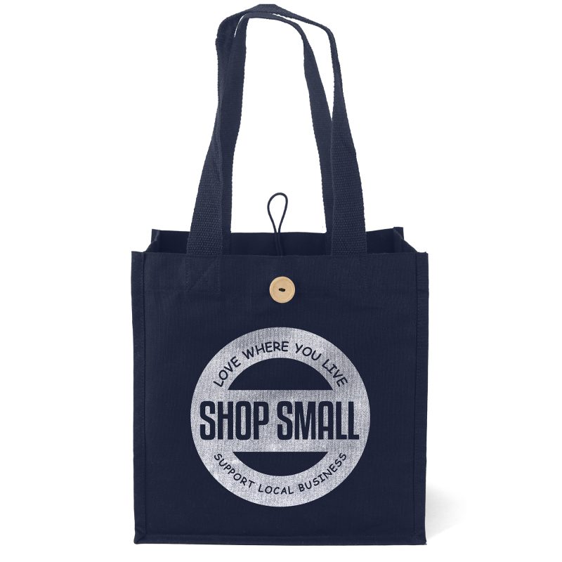 Custom Aurora™ - Cotton Tote - Screen Print with logo - 7
