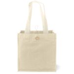 Custom Aurora™ - Cotton Tote - Sparkle with logo - 3