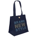Custom Aurora™ - Cotton Tote - Sparkle with logo - 9
