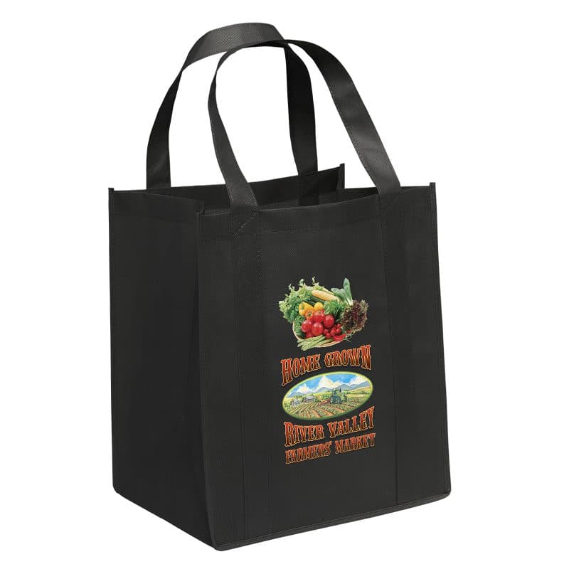 Custom Big Thunder® - Non-Woven Tote - ColorVista with logo - 2