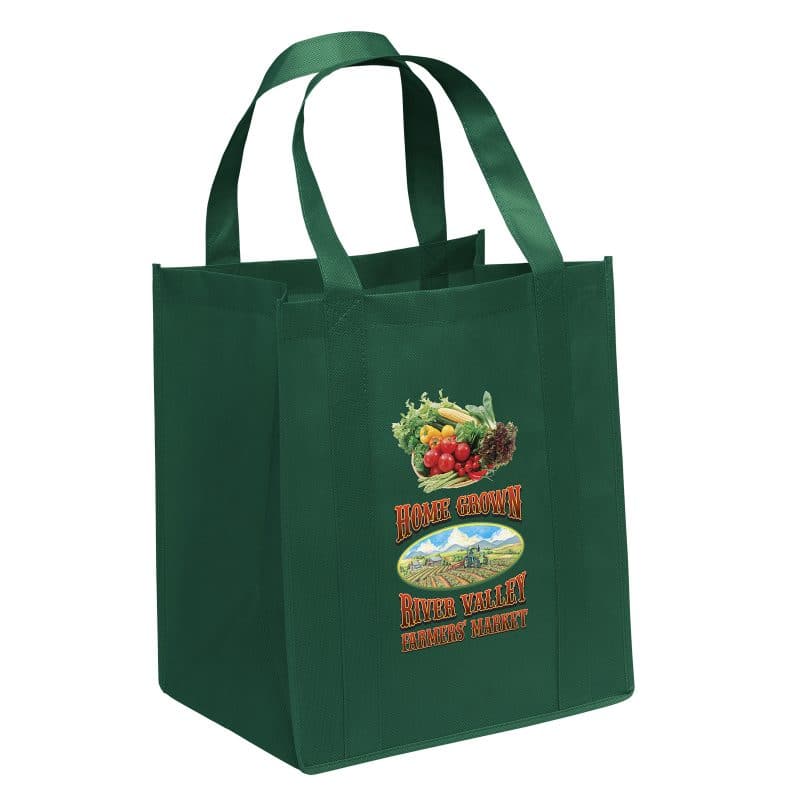 Custom Big Thunder® - Non-Woven Tote - ColorVista with logo