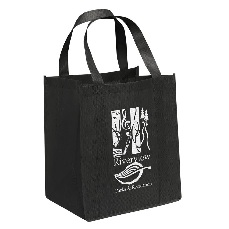 Custom Big Thunder® - Non-Woven Tote - Screen Print with logo - 2