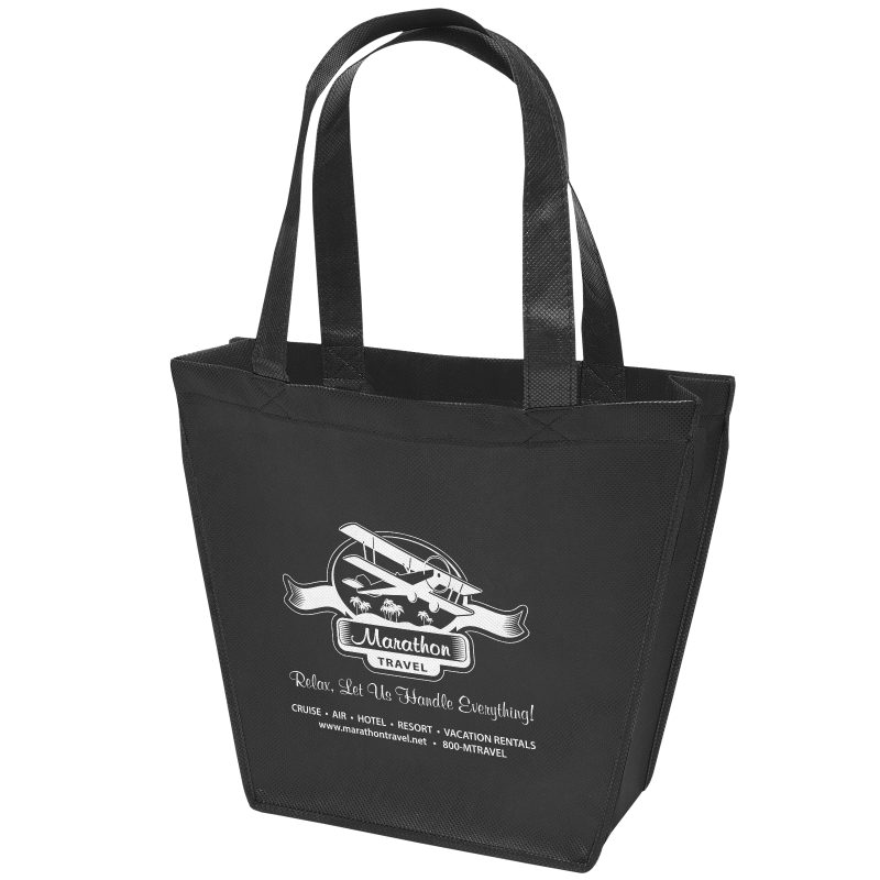 Custom Carnival - Non-Woven Tote - Screen Print with logo - 3