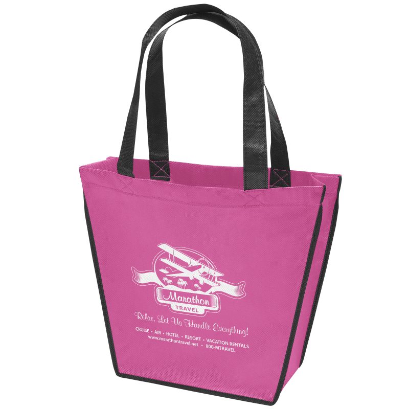 Custom Carnival - Non-Woven Tote - Screen Print with logo