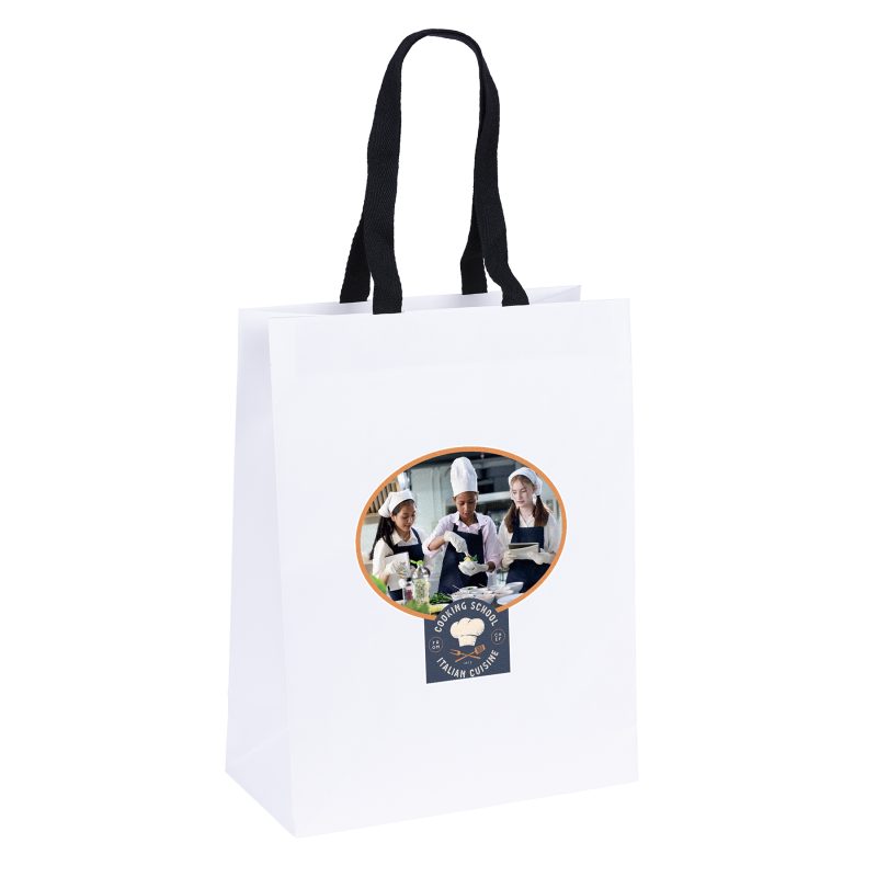 Custom Cedar - Woven Handle White Eurototes - ColorVista with logo - 2