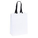 Custom Cedar - Woven Handle White Eurototes - Foil Print with logo - 3