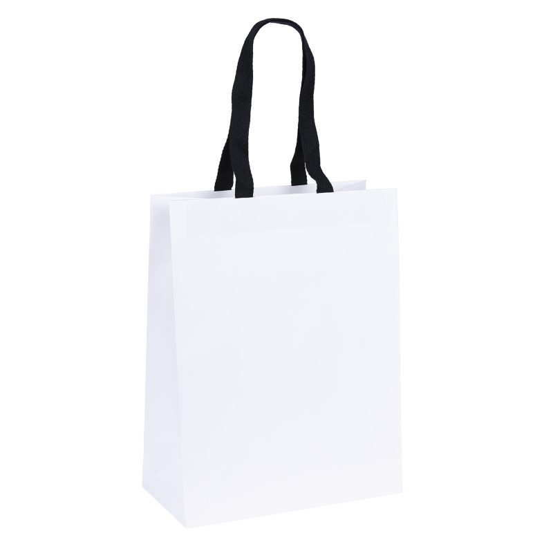 Custom Cedar - Woven Handle White Eurototes - Foil Print with logo - 3