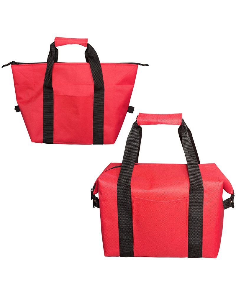 Custom Collapsible Lunch Cooler Tote Bag with logo - 5
