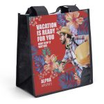 Custom Degas - PET Non-Woven Tote - Sublimation with logo