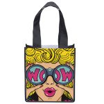 Custom Degas - PET Non-Woven Tote - Sublimation with logo - 2