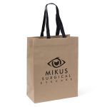 Custom Eco Cedar - Woven Handle Eurototes - Flexo Ink Print with logo - 2