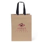 Custom Eco Cedar - Woven Handle Eurototes - Foil Print with logo