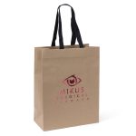 Custom Eco Cedar - Woven Handle Eurototes - Foil Print with logo - 2