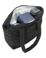 Custom Eco Friendly Quilted Lunch Cooler Tote Bag with logo - 1