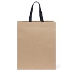 Custom Eco Teak - Woven Handle Eurototes - Foil Print with logo - 1