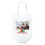 Custom Economy - Non-Woven Tote - ColorVista with logo - 6