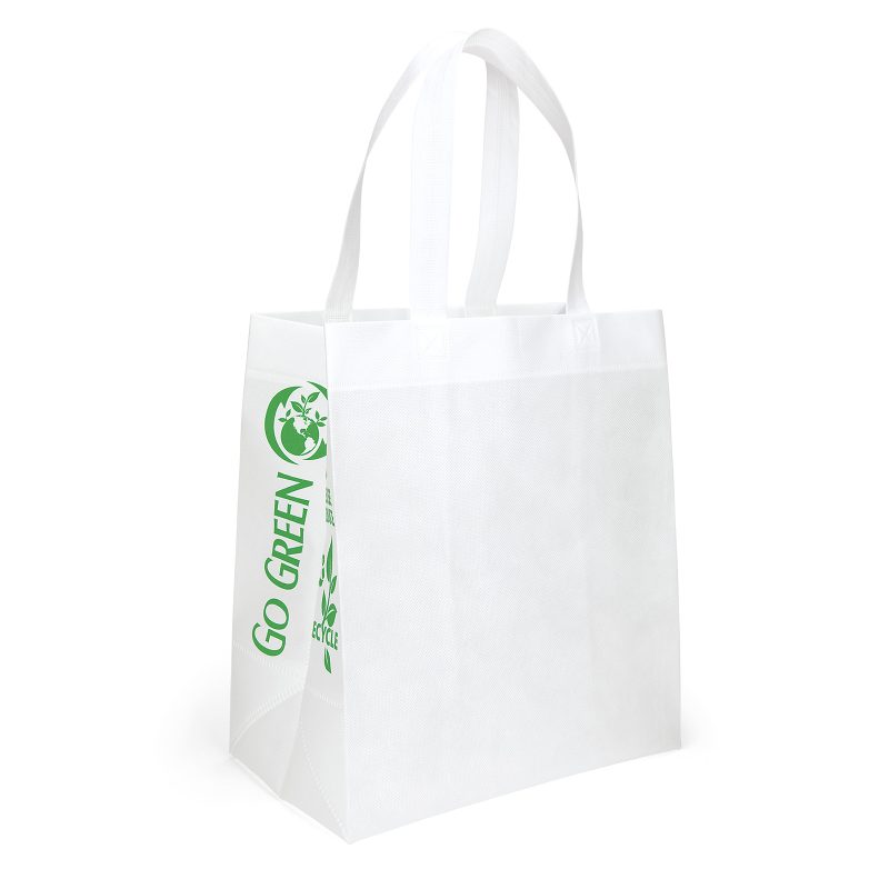 Custom Economy - Non-Woven Tote - ColorVista with logo - 7