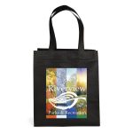 Custom Economy - Non-Woven Tote - ColorVista with logo - 8