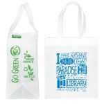 Custom Economy - Non-Woven Tote - Screen Print with logo - 3