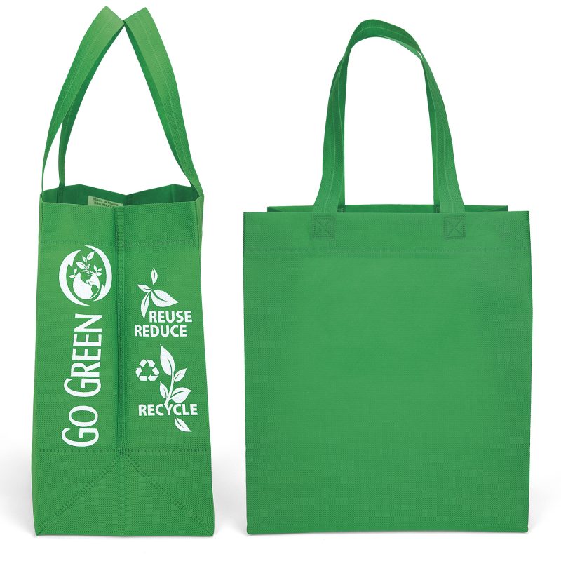 Custom Economy - Non-Woven Tote - Screen Print with logo - 7