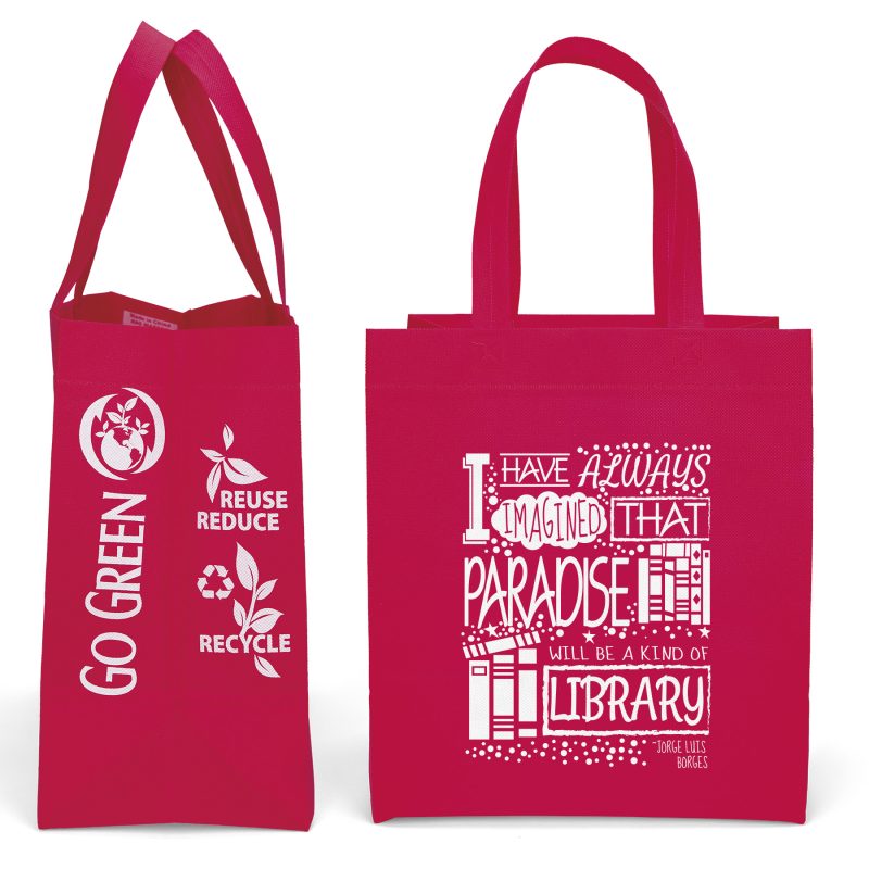 Custom Economy - Non-Woven Tote - Screen Print with logo