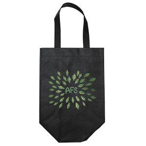 Custom Economy - Non-Woven Tote - Sparkle with logo