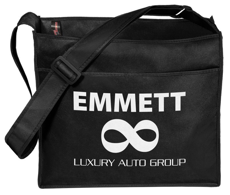 Custom Elite™ - Non-Woven Tote - Screen Print with logo - 4