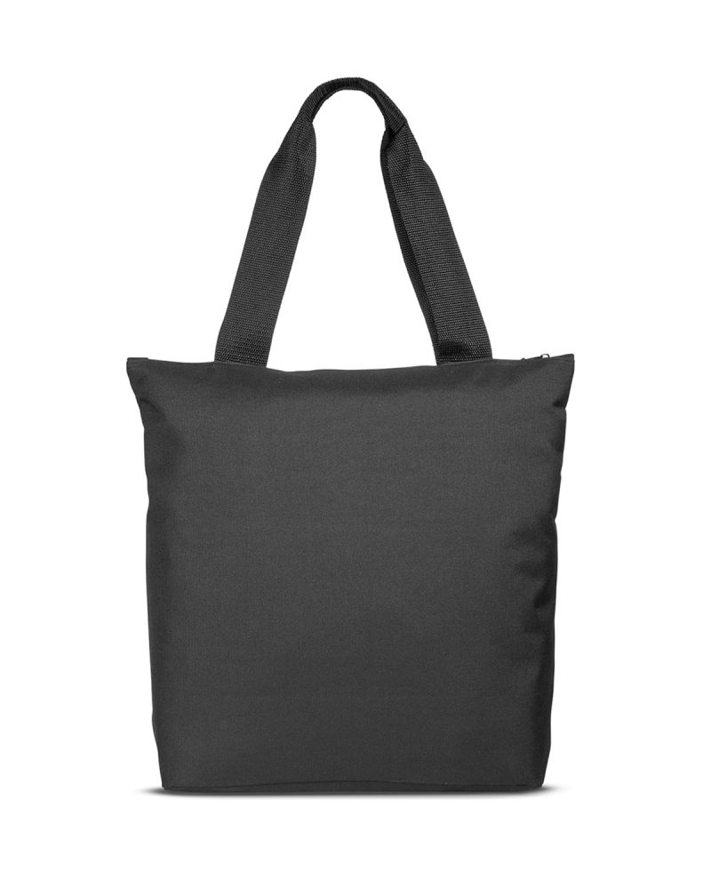 Custom Flannel Check Accent Tote Bag with logo - 4