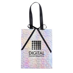 Custom Galaxy™ - Iridescent Eurotote - Foil Print with logo