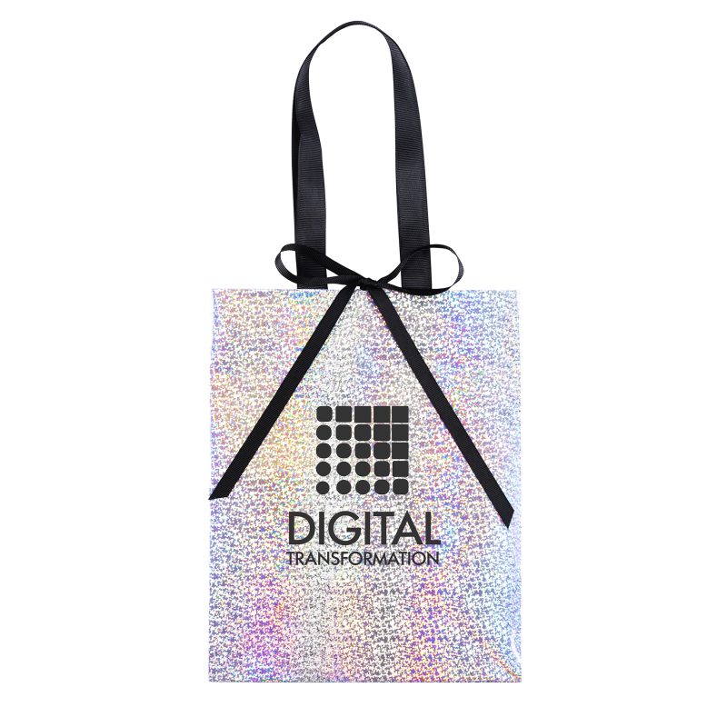 Custom Galaxy™ - Iridescent Eurotote - Foil Print with logo